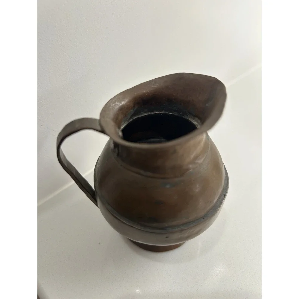 Vintage Small Brass Pitcher